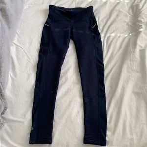 Athleta power lift fleece leggings